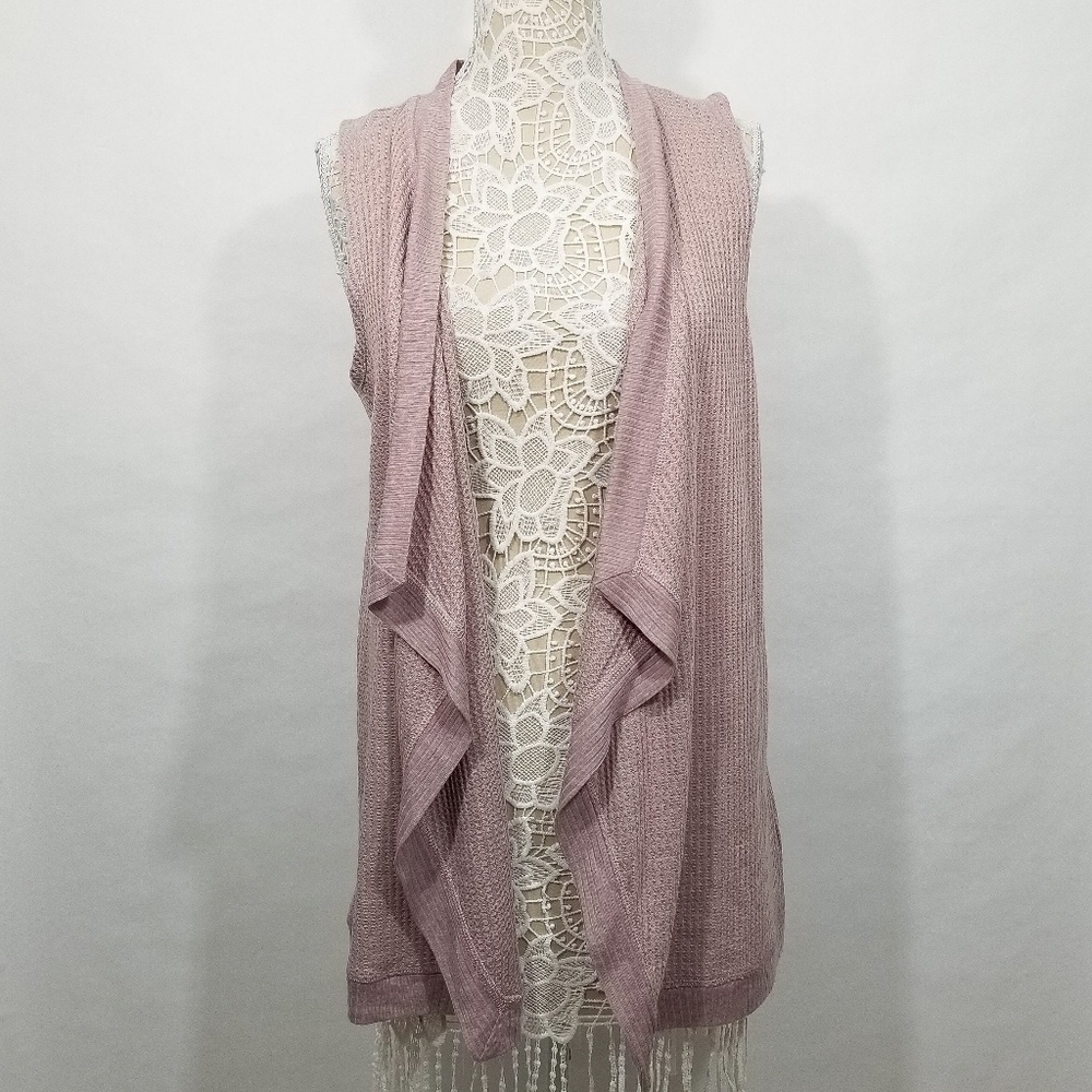 Maurices Pink Knit Vest